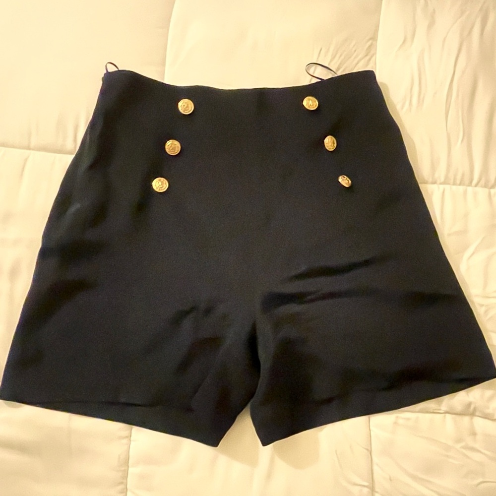 LilySilk high waisted silk shorts